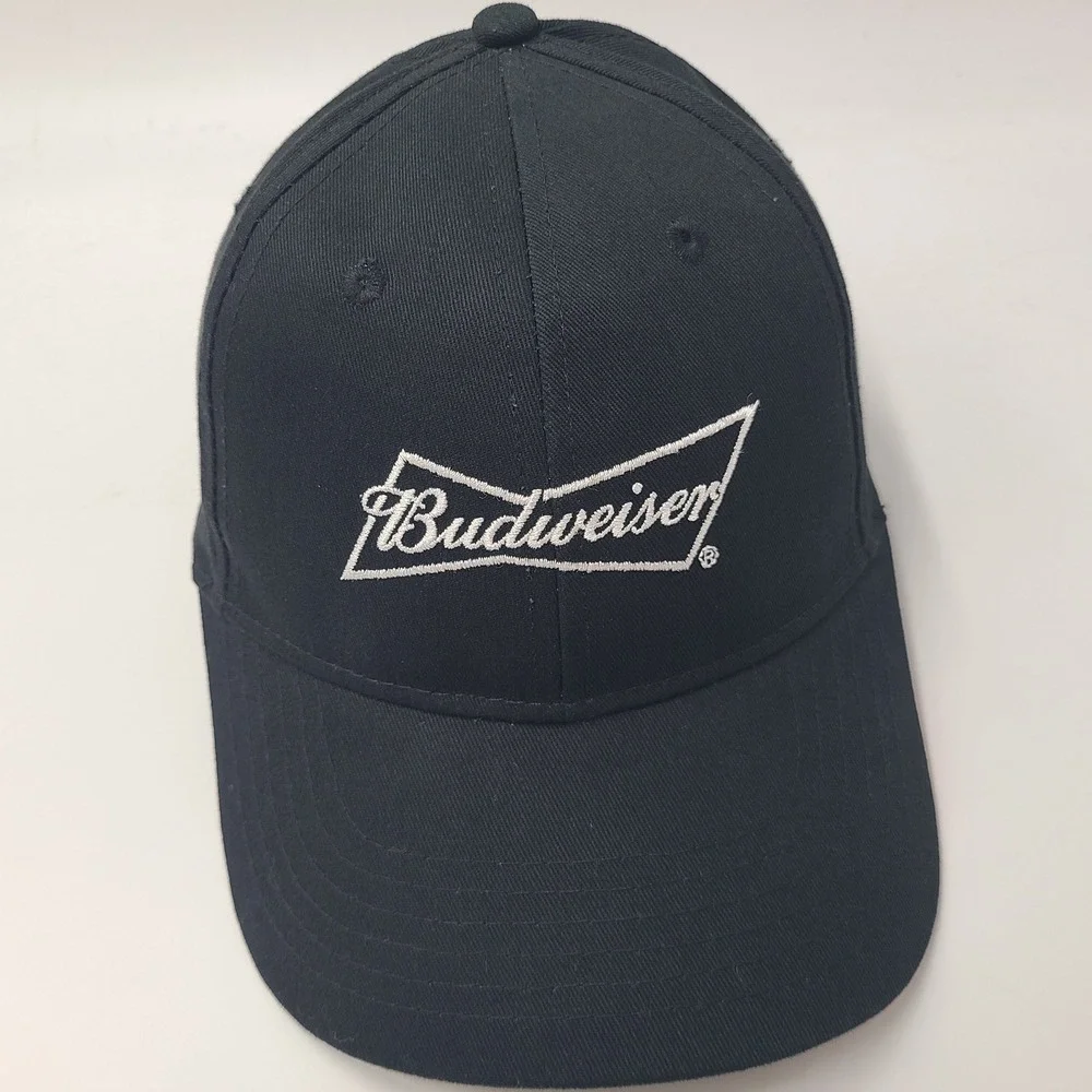 Budweiser Hat Snapback Black White Beermaster Tour Merrimack New Hampshire Men